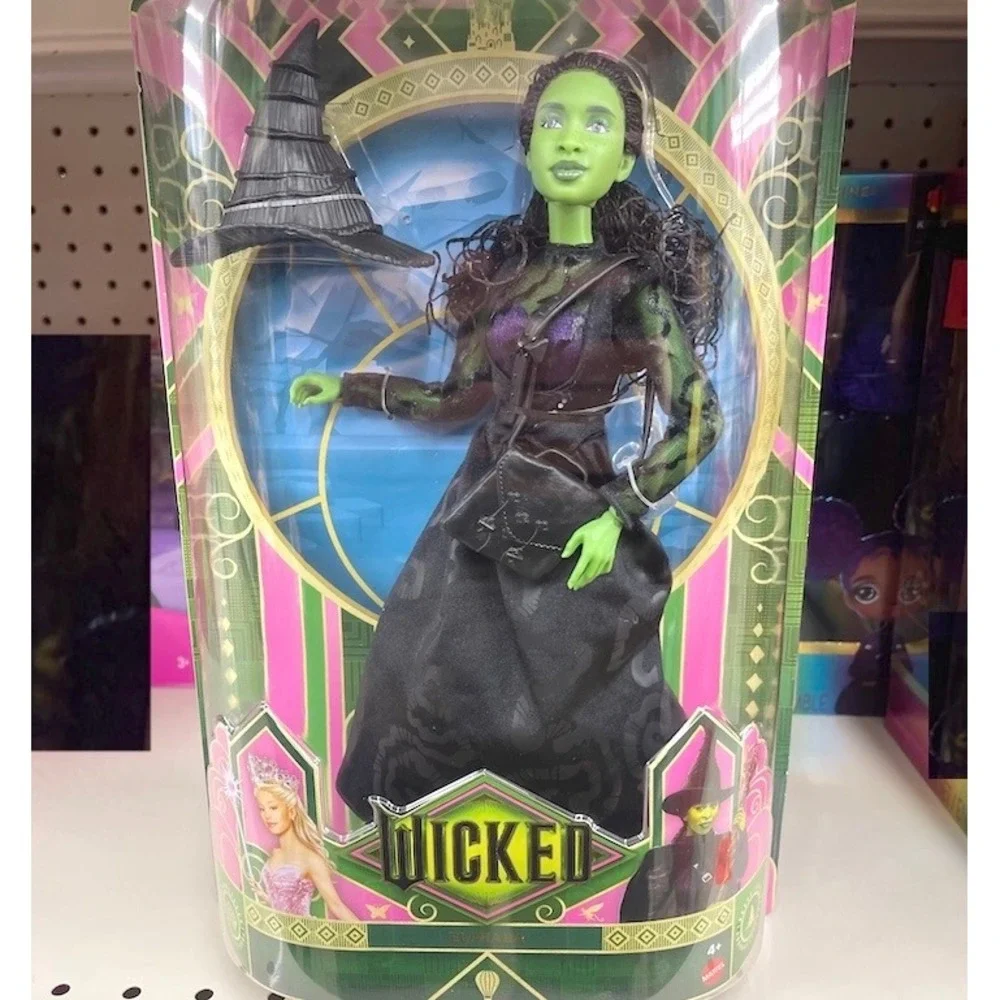 Wicked Elpheba & Glinda Fashion Dolls with‎ Removable Fashions & Accessories NEW